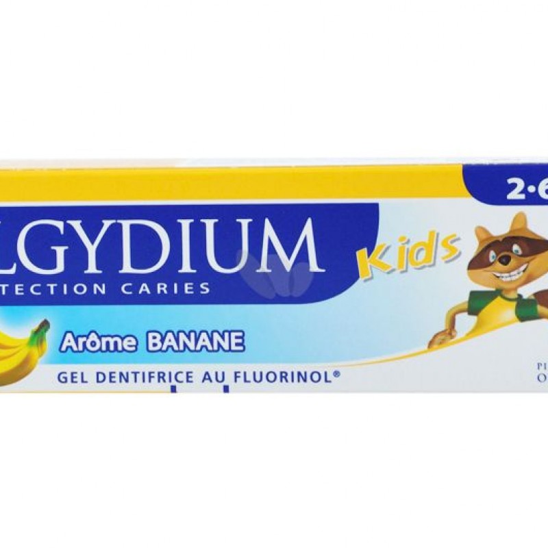 Elgydium Kids Banana Οδοντόκρεμα 500ppm Ιόντων Φθορίου για Παιδιά με γεύση Μπανάνα, 50ml