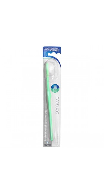 Elgydium Clinic Sensitive Toothbrush Οδοντόβουρτσα για Ευαίσθητα Δόντια ή Ερεθισμένα Ούλα, 1 τεμάχιο