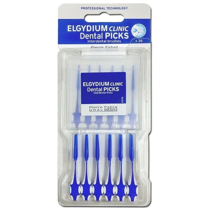 Elgydium Clinic Dental Picks οδοντιατρικές οδοντογλυφίδες, 36 τμχ