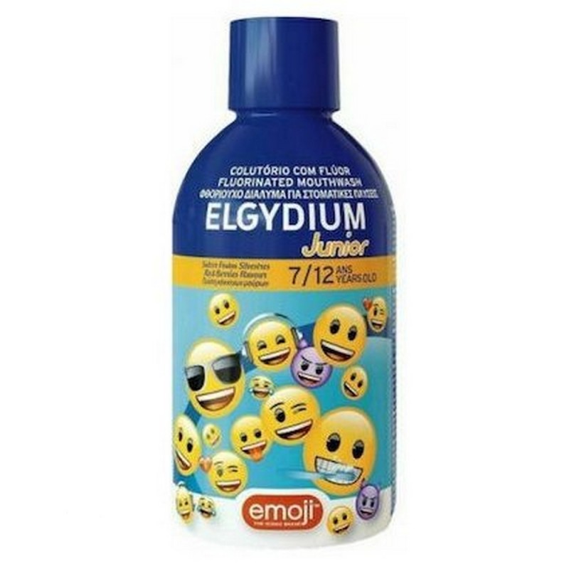 Elgydium Junior Emoji Στοματικό Διάλυμα για Παιδιά 7-12 Eτών, 500ml