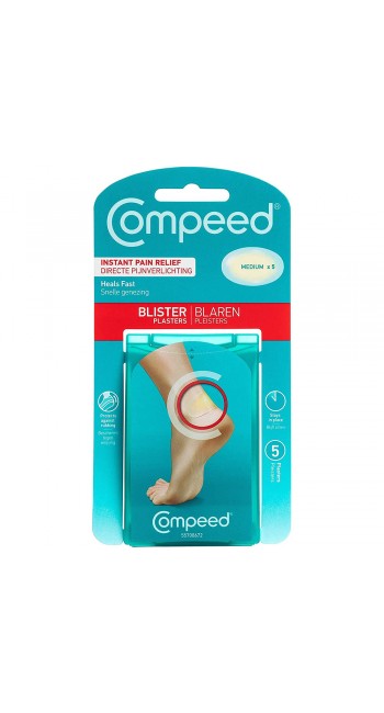 Compeed Blister Medium Μεσαία Επιθέματα για Φουσκάλες, 5τμχ