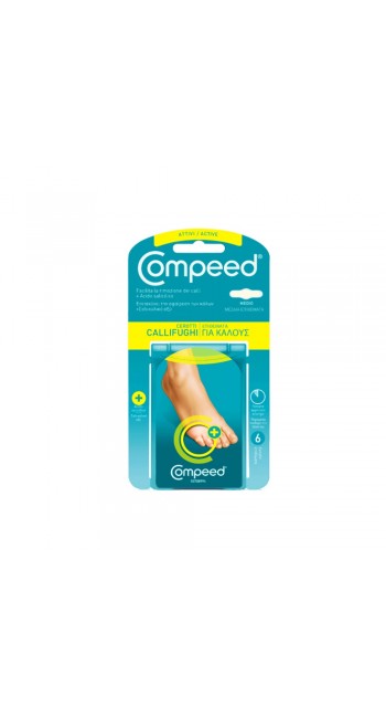 Compeed Ενυδατικά Επιθέματα για Κάλους Μεσαία 6 τεμάχια