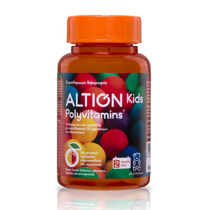 Altion Kids Πολυβιταμίνες 60τμχ