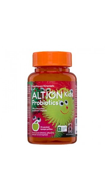 Altion Kids Probiotics Προβιοτικά για Παιδιά, 60 ζελεδάκια 