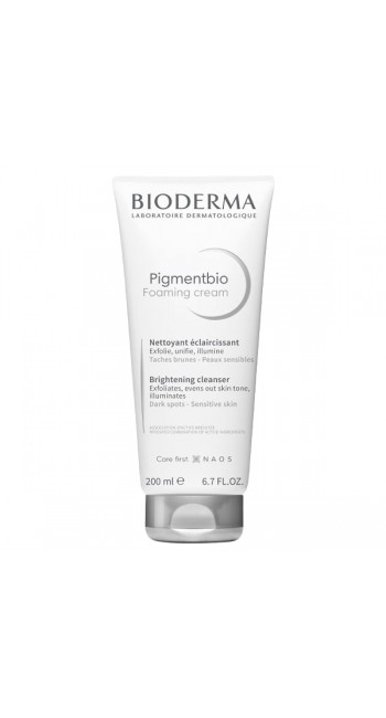 Bioderma Pigmentbio Απολεπιστική Κρέμα Καθαρισμού για Άμεση Φωτεινότητα της Επιδερμίδας, 200ml