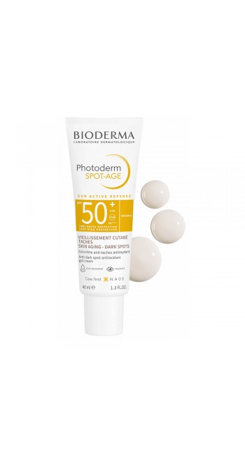 Bioderma Photoderm Spot-Age Αντηλιακό Προσώπου κατά των Κηλίδων SPF50+, 40ml