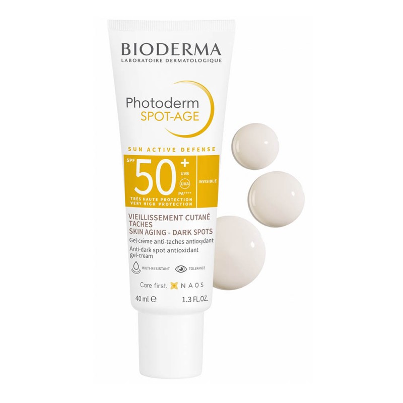 Bioderma Photoderm Spot-Age Αντηλιακό Προσώπου κατά των Κηλίδων SPF50+, 40ml