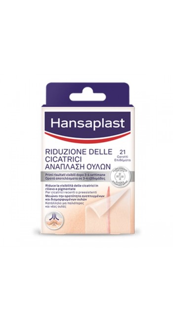 Hansaplast Scar Reducer Επιθέματα Ανάπλασης Ουλών, 21τεμ