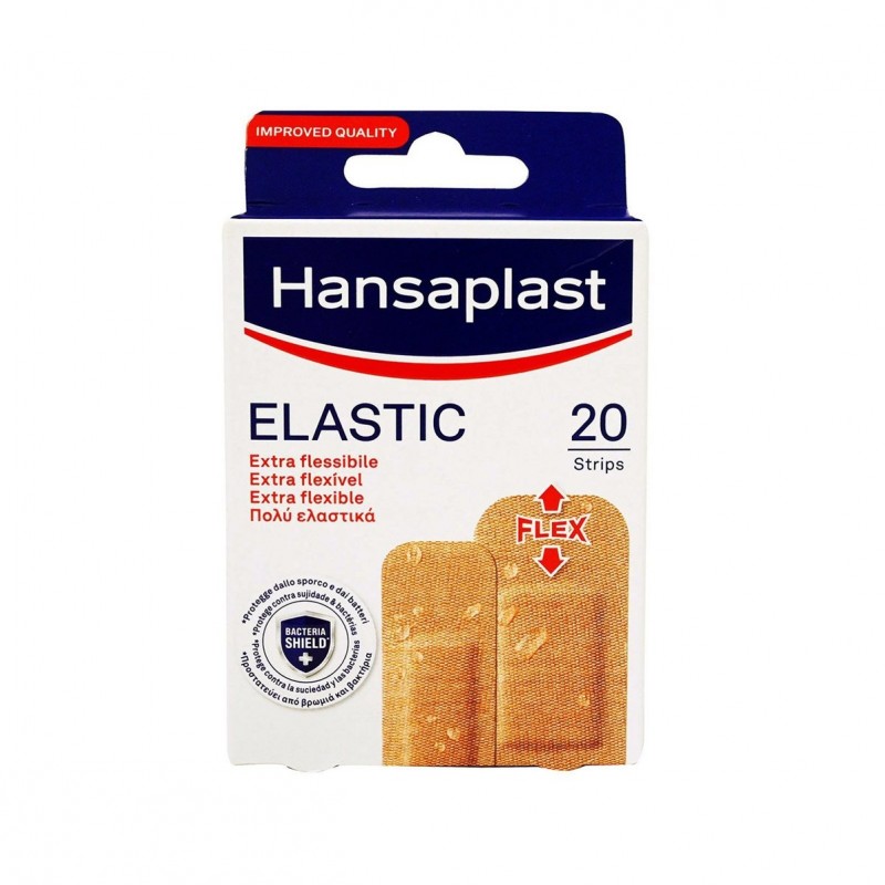 Hansaplast Elastic Επιθέματα για Πληγές Πολύ Ελαστικά, 20τεμ