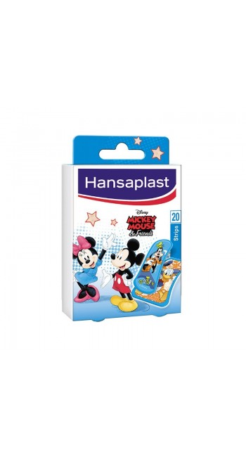 Hansaplast Disney Mickey & Friends Strips Παιδικά Επιθέματα Πληγών, 20τεμ