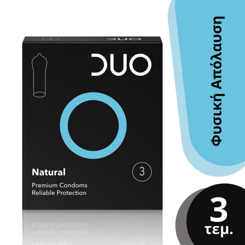 Duo Natural Προφυλακτικά, 3τμχ