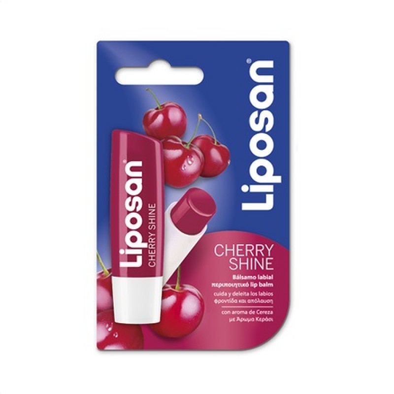 Liposan Cherry Shine Ενυδατικό Stick Χειλιών 4.8gr