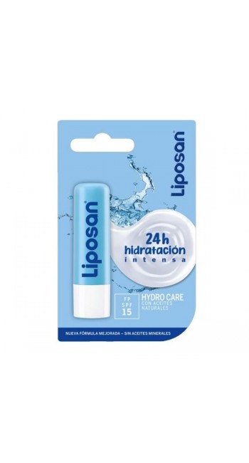 Liposan Hydro Care SPF15 Ενυδατικό Χειλιών χωρίς Χρώμα 4.8gr