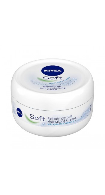 Nivea Cream Soft Δροσερή και Απαλη Ενυδατικη Κρέμα, 300ml