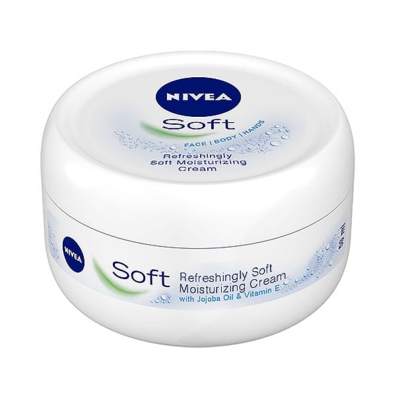 Nivea Cream Soft Δροσερή και Απαλη Ενυδατικη Κρέμα, 300ml