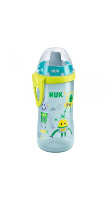 Nuk First Choice Flexi Cup PP 18m+ Παγουράκι με Καλαμάκι 300ml 