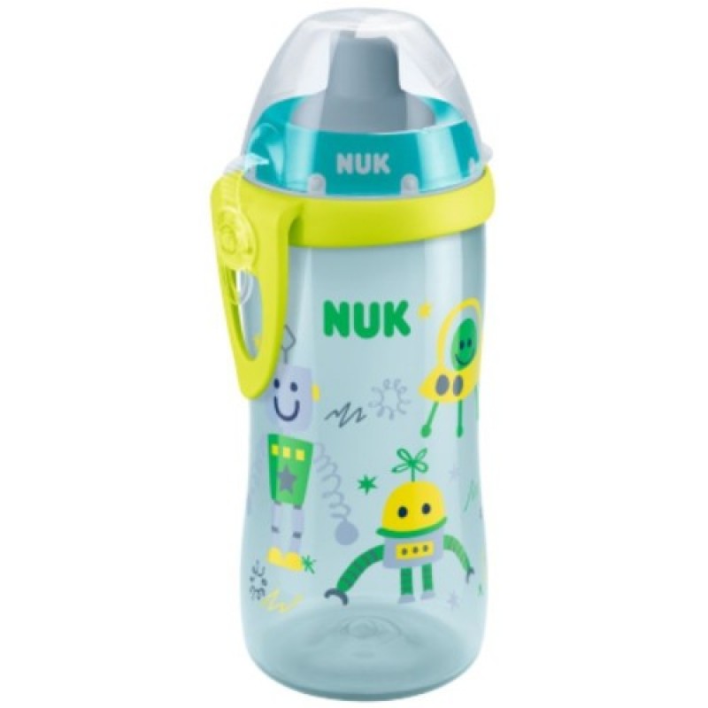 Nuk First Choice Flexi Cup PP 18m+ Παγουράκι με Καλαμάκι 300ml 