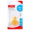 Nuk First Choice + Θηλή Καουτσούκ 6m+ Μέγεθος 2, με Βαλβίδα για Γάλα (Medium), 1 τεμάχιο