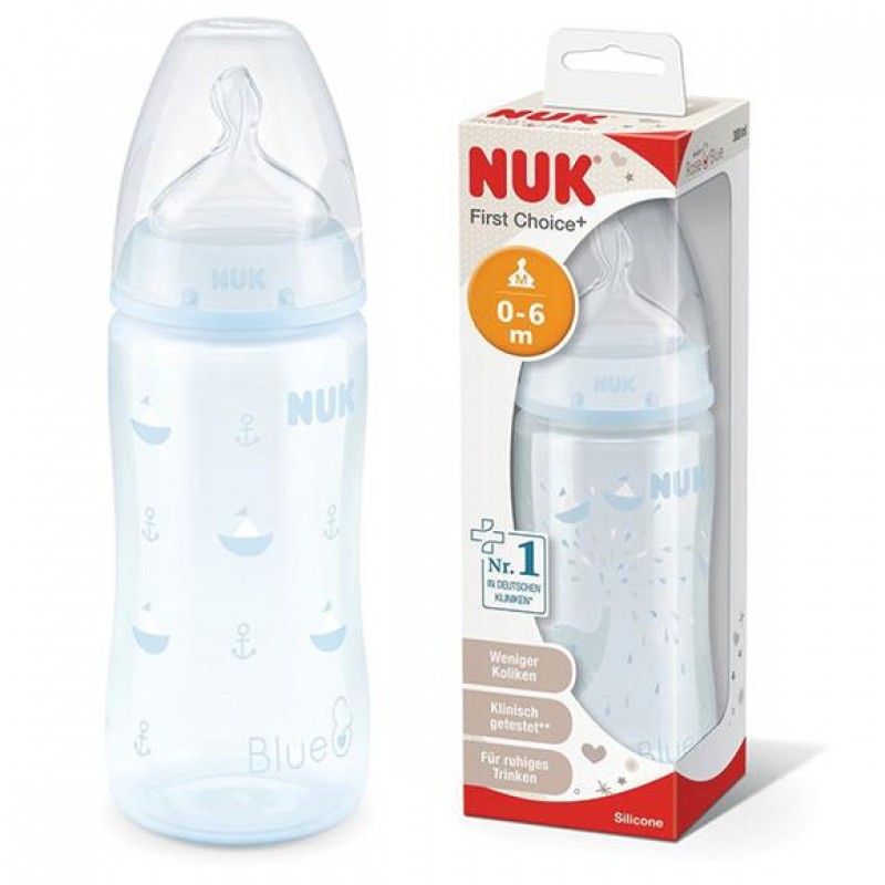 Nuk Μπιμπερό First Choice+ 0-6m 300ml