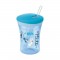 Nuk Action Cup 12m+ Εκπαιδευτικό Κύπελλο με Καλαμάκι, 230ml