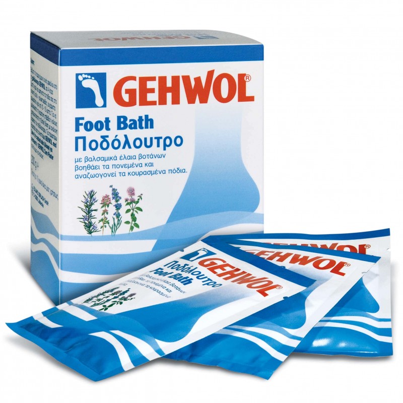 Gehwol Foot Bath Περιποιητικό Ποδόλουτρο με Αιθέρια Έλαια, 10x20gr