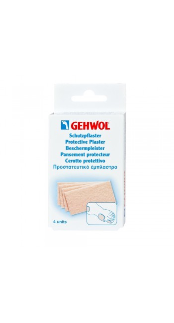 Gehwol Protective Plaster Thick Παχύ Προστατευτικό Έμπλαστρο, 4 τεμάχια