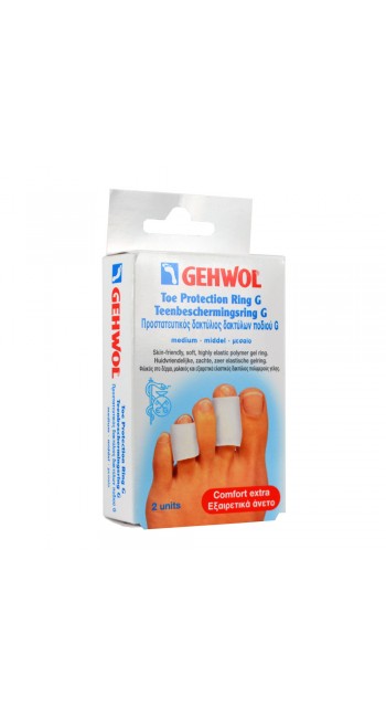 Gehwol Toe Protection Ring G Medium Προστατευτικός Δακτύλιος Δακτύλων Ποδιού G (30mm), 2τεμ