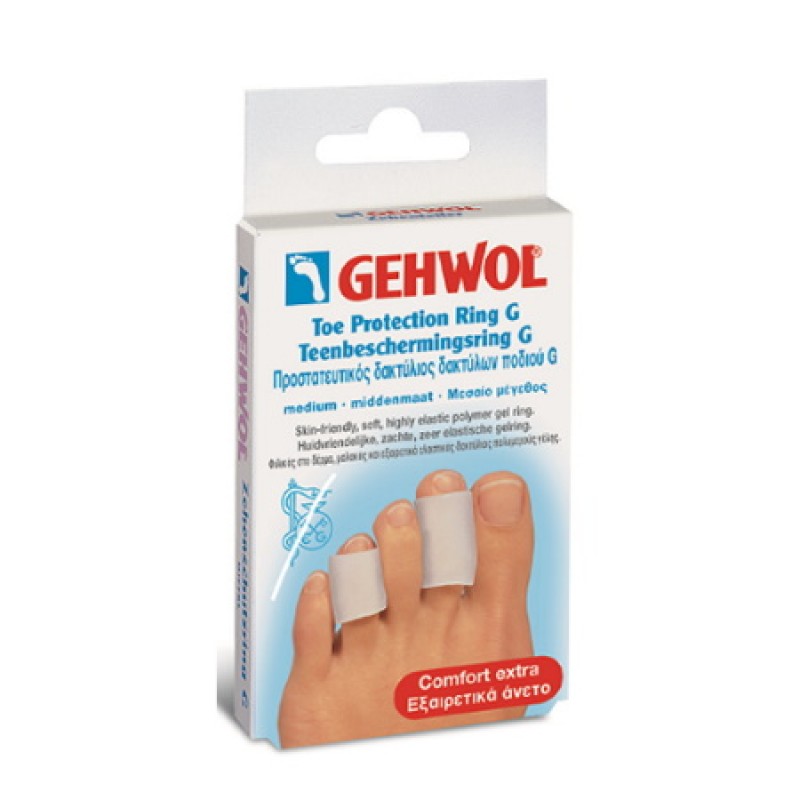 Gehwol Toe Protection Ring G Large Προστατευτικός Δακτύλιος Δακτύλων Ποδιού G (36mm), 2τεμ