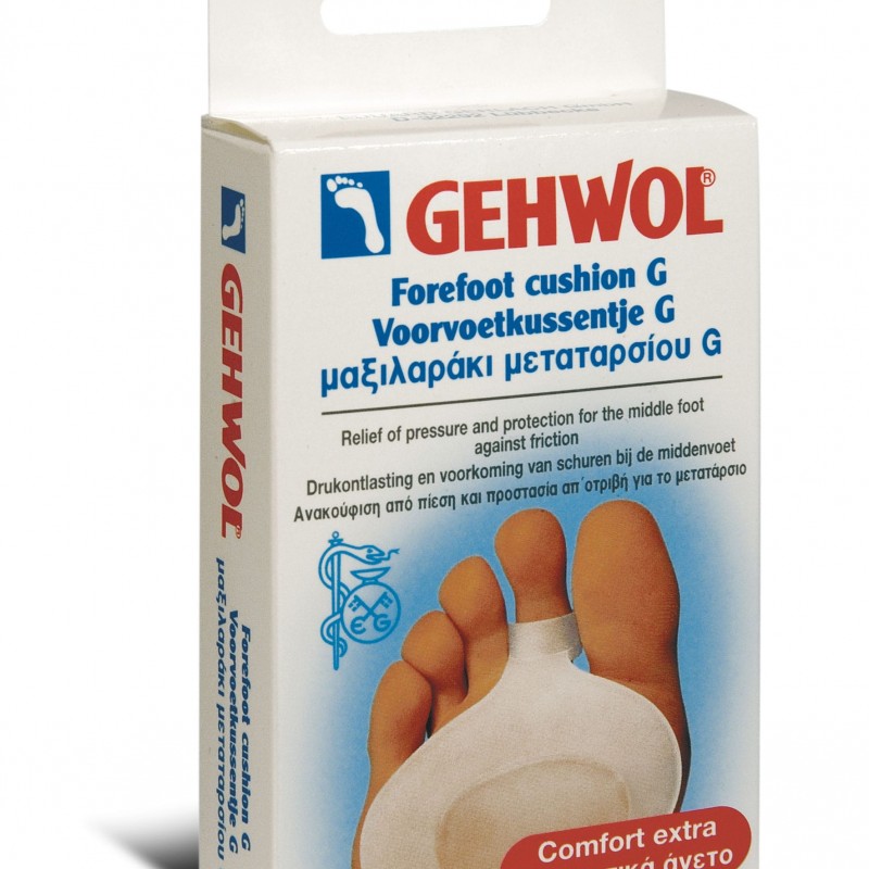 Gehwol Metatarsal Cushion G Small Μαξιλαράκι Mεταταρσίου Tύπου G, 2τεμ