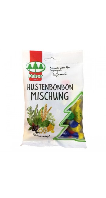 Kaiser Hustenbonbon Mischung Mix Καραμέλες για το Βήχα, 80gr