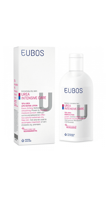 Eubos Urea 10% Lipo Repair Lotion, Εντατική Φροντίδα Σώματος Για Το Πολύ Ξηρό Δέρμα, 200ml