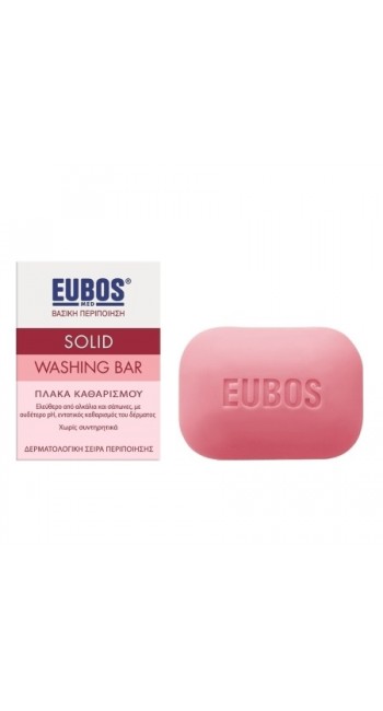 Eubos Solid Red Πλάκα Καθαρισμού, 125gr