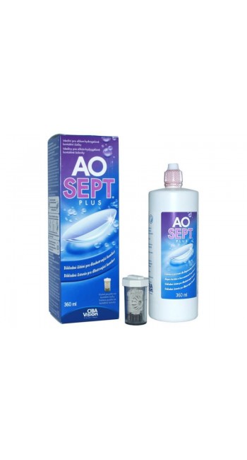 Alcon Aosept Plus Σύστημα Φροντίδας φακών Επαφής, 360ml