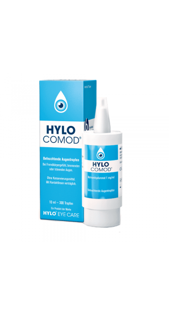 UrsaPharm Hylo Comod Eye Drops Λιπαντικές Οφθαλμικές Σταγόνες, 10ml