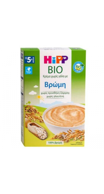 Hipp Bio Κρέμα Χωρίς Γάλα με Βρώμη, 200g