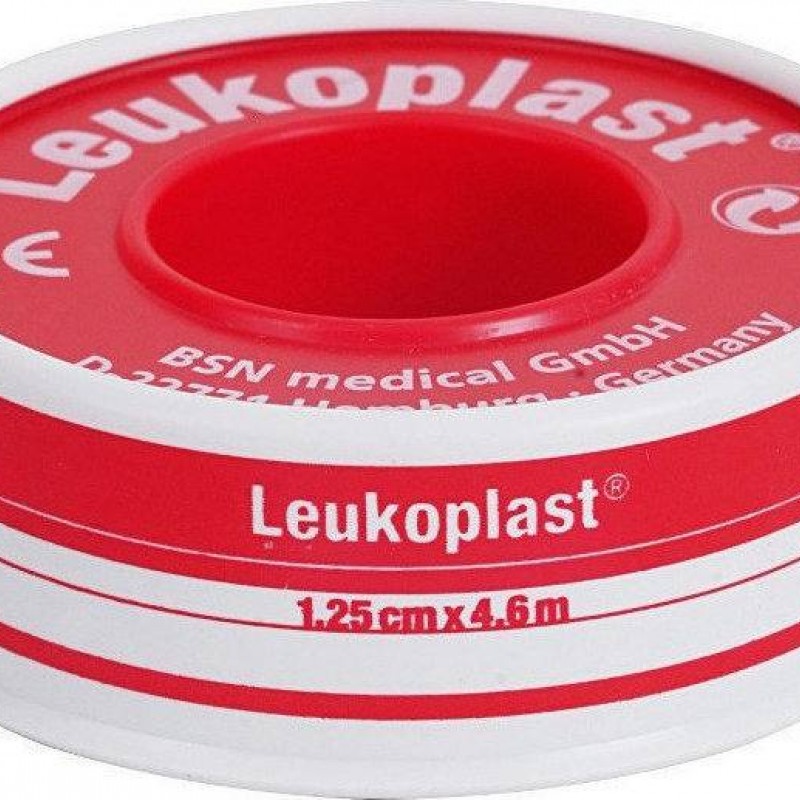 Leukoplast Αυτοκόλλητη Επιδεσμική Ταινία 1.25cm x 4.6m, 1τμχ