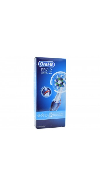 Oral-B PRO 2000 Επαναφορτιζόμενη Ηλεκτρική Οδοντόβουρτσα 1τμχ 