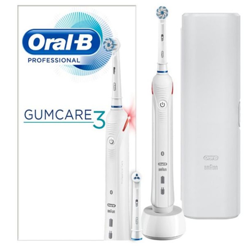 Oral-B Professional Gumcare 3 Ηλεκτρική Οδοντόβουρτσα για Ευαίσθητα Ούλα, 1τμχ