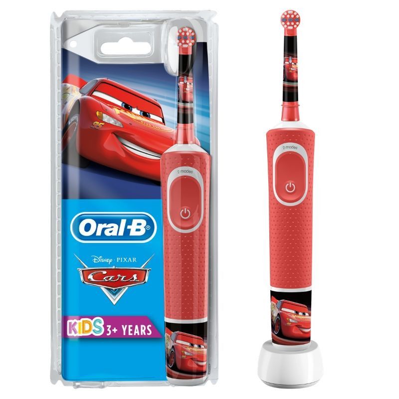 Oral-B Vitality Kids Ηλεκτρική Οδοντόβουρτσα Cars για Παιδία 3+, 1τμχ