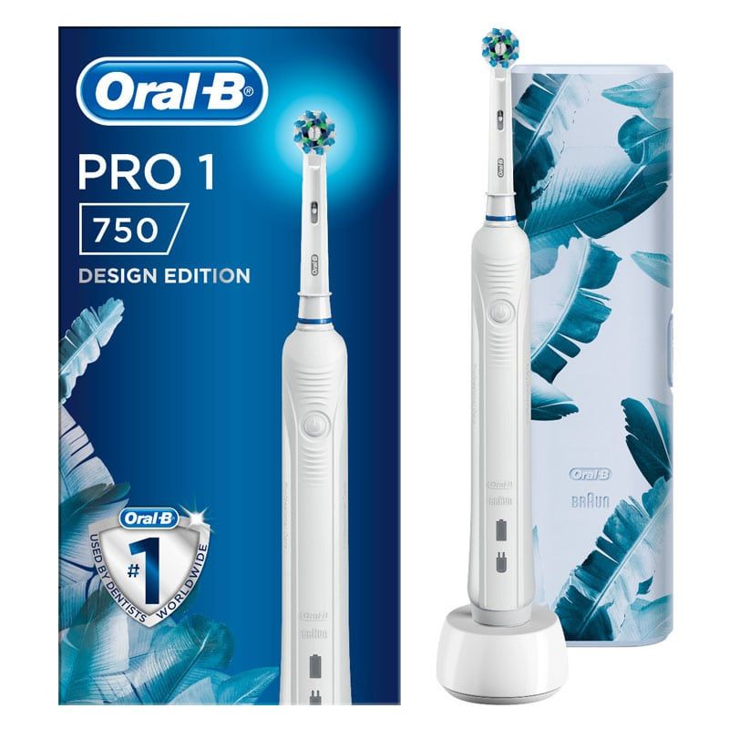 Oral-B Pro1 750 Blue Design Edition Ηλεκτρική Οδοντόβουρτσα, 1τμχ