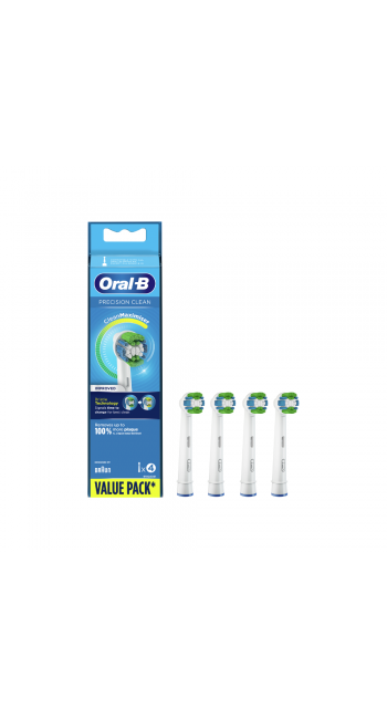 Oral-B Precision Clean Ανταλλακτικές Κεφαλές, 4τεμ