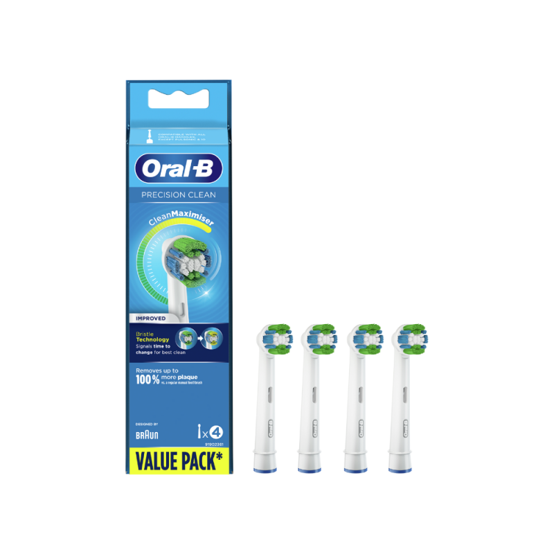 Oral-B Precision Clean Ανταλλακτικές Κεφαλές, 4τεμ