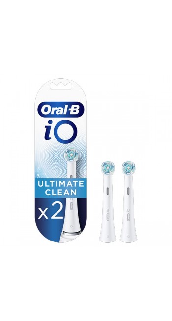 Oral-B Ανταλλακτικές Κεφαλές iO Ultimate Clean White, 2τμχ 