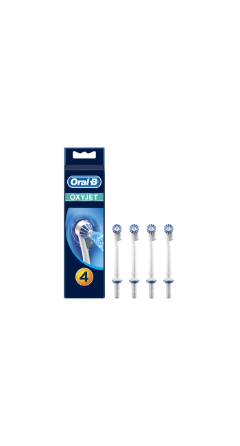 Oral-B OxyJet Ανταλλακτικές Κεφαλές Ηλεκτρικής Οδοντόβουρτσας, 4τμχ