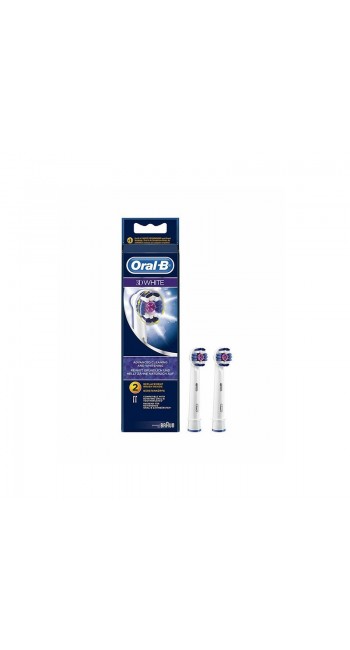 Oral-B ΑΝΤΑΛΛΑΚΤΙΚΑ 3D White 2pcs