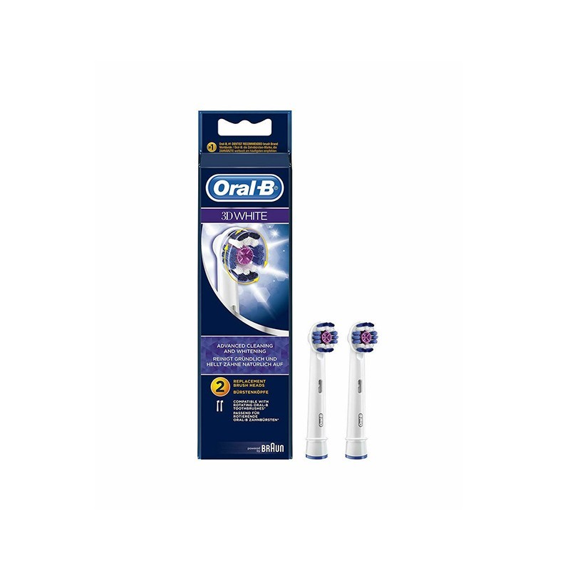 Oral-B ΑΝΤΑΛΛΑΚΤΙΚΑ 3D White 2pcs