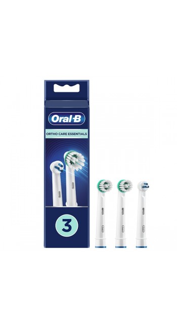 Oral-B Ortho Care Essentials Πακέτο Ανταλλακτικών με Interspace Brush Βουρτσάκι για Μεσοδόντια Διαστήματα, 1τεμ & Ortho Brushheads Ορθοδοντικές Κεφαλές Βουρτσίσματος, 2τεμ, 1σετ