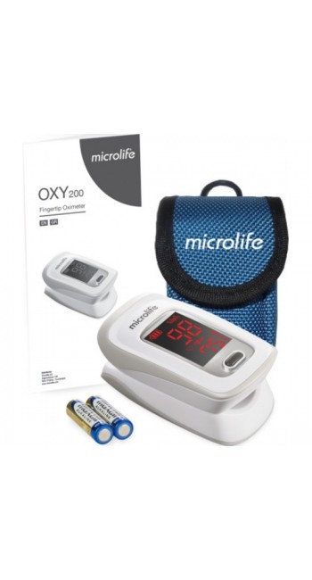 Microlife OXY 200 Φορητό Οξύμετρο Δακτύλου, 1τμχ