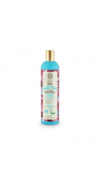 Natura Siberica Super Siberica Limonnik, Ginseng & Biotin Shampoo Σαμπουάν κατά της Τριχόπτωσης, 400ml