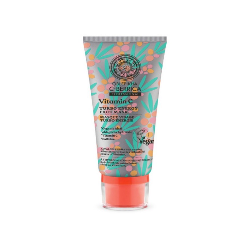 Natura Siberica Oblepikha C-Berrica Turbo Energy Face Mask Μάσκα Προσώπου, 100ml